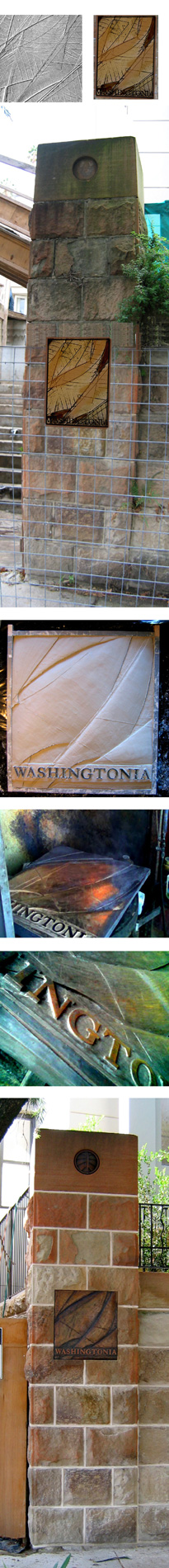 'Washingtonia' bas-relief