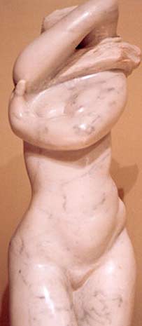 'my baby does the hanky panky' - Carrara marble